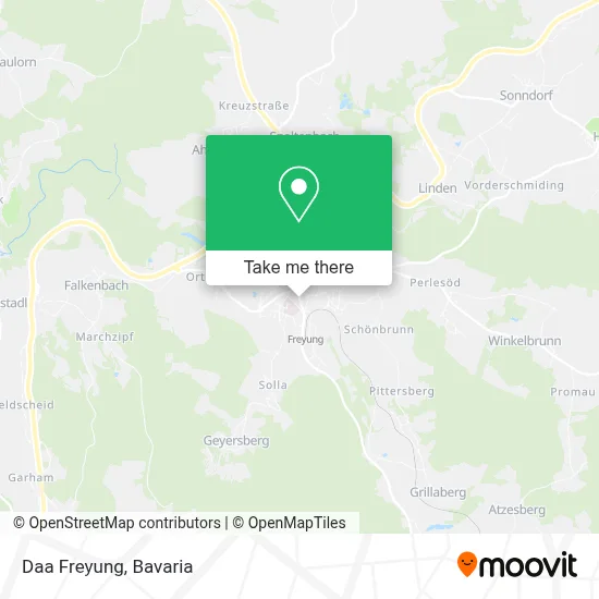 Daa Freyung map