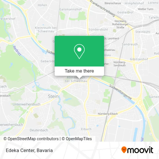 Edeka Center map