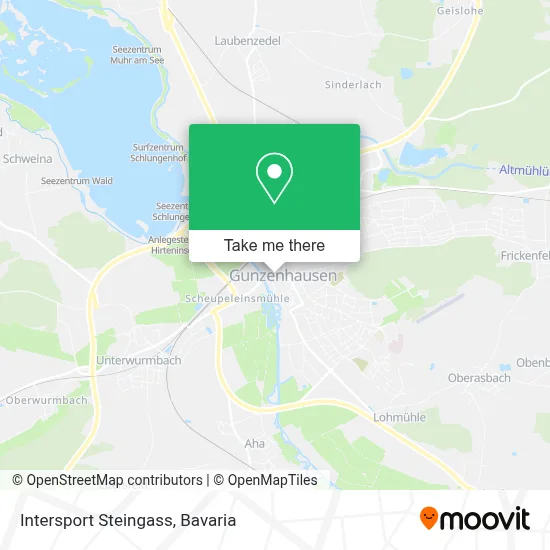 Intersport Steingass map