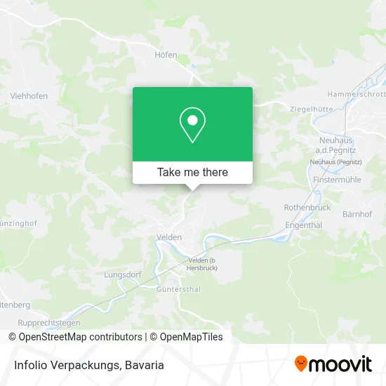 Infolio Verpackungs map