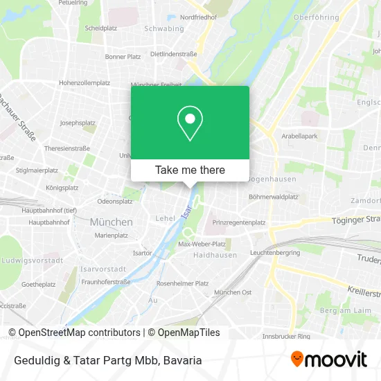 Geduldig & Tatar Partg Mbb map