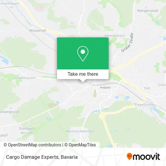 Cargo Damage Experts map