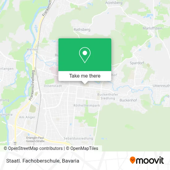 Staatl. Fachoberschule map