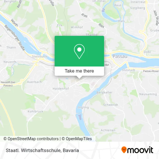 Staatl. Wirtschaftsschule map