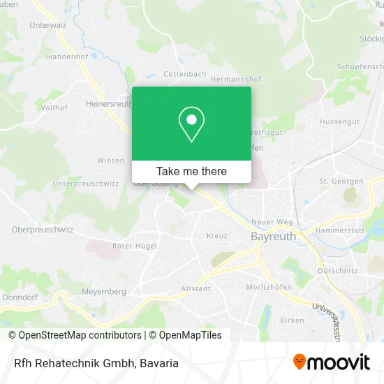 Rfh Rehatechnik Gmbh map