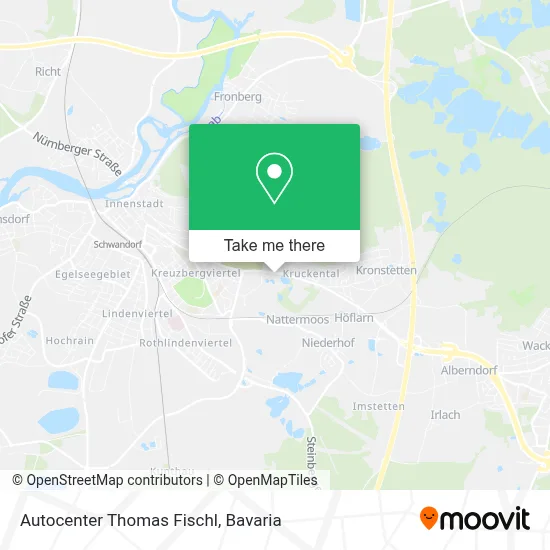 Autocenter Thomas Fischl map