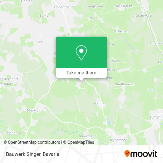 Bauwerk Singer map
