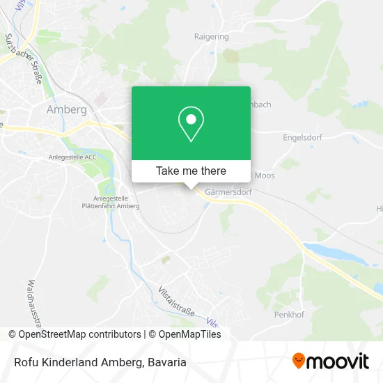 Rofu Kinderland Amberg map