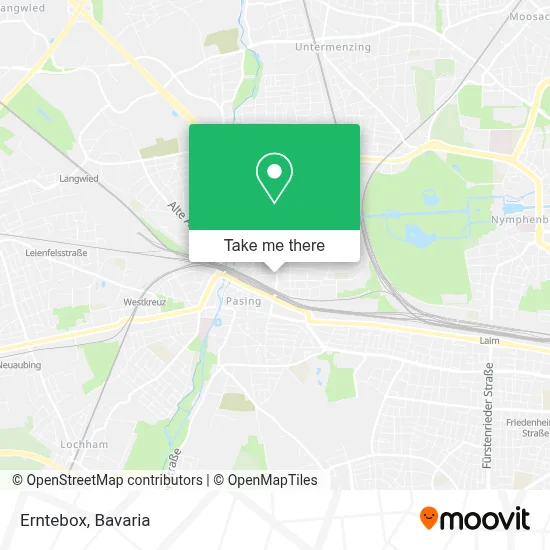 Erntebox map