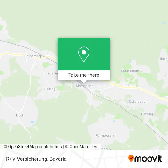 R+V Versicherung map