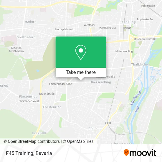 F45 Training map