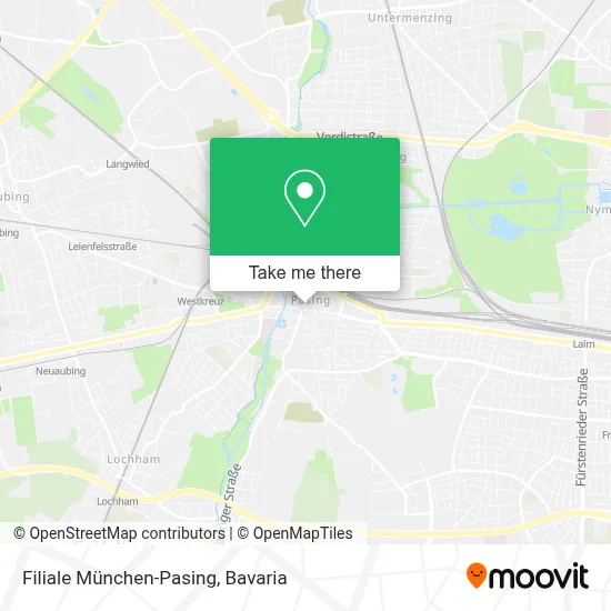 Filiale München-Pasing map