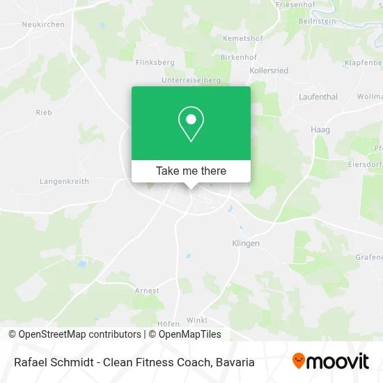 Rafael Schmidt - Clean Fitness Coach map