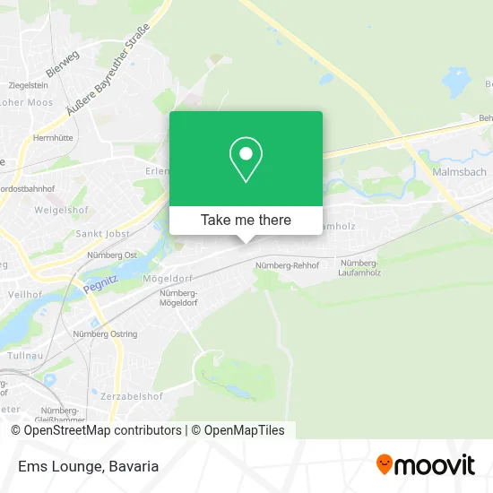 Ems Lounge map