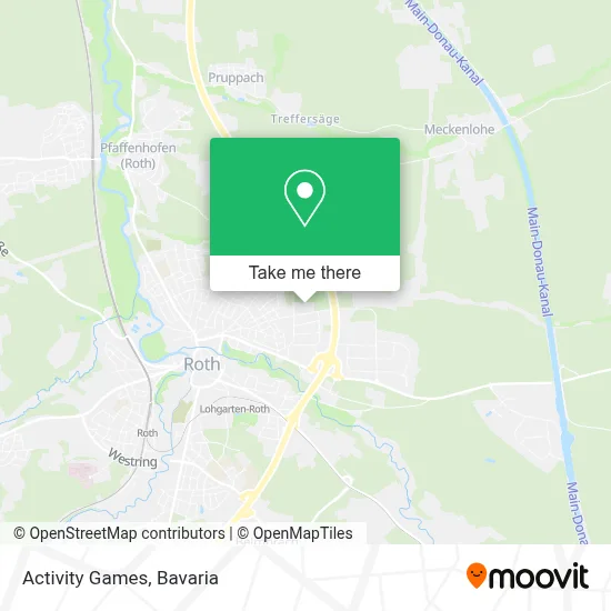Activity Games map