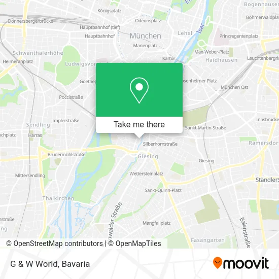 G & W World map