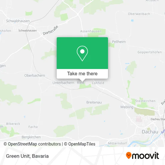 Green Unit map