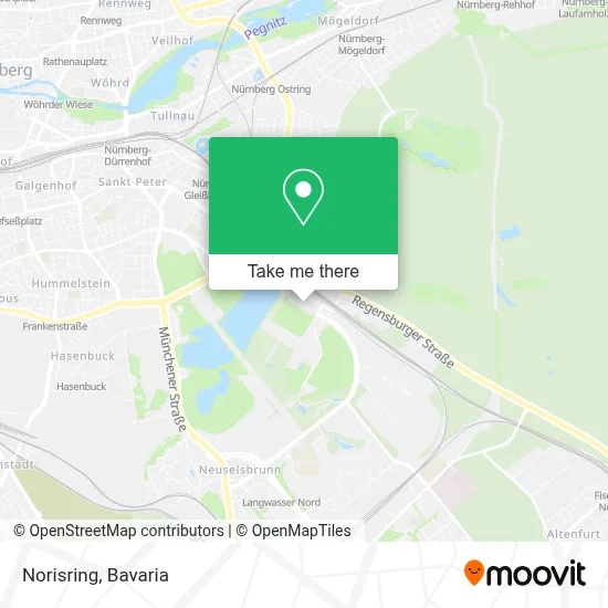 Norisring map