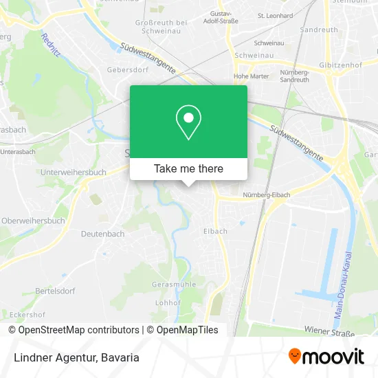 Lindner Agentur map
