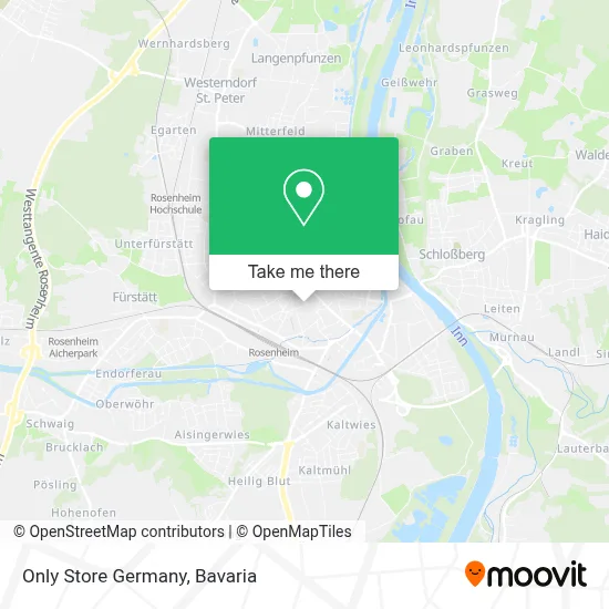 Only Store Germany map