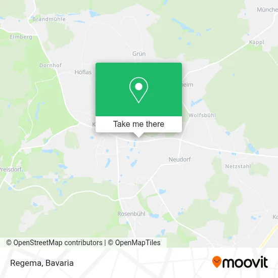 Regema map