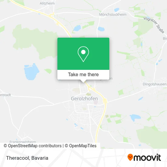 Theracool map