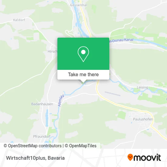 Wirtschaft10plus map