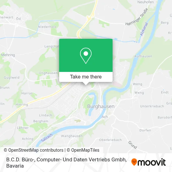 B.C.D. Büro-, Computer- Und Daten Vertriebs Gmbh map