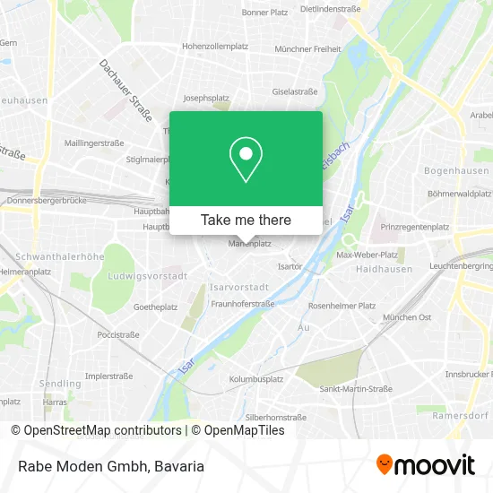 Rabe Moden Gmbh map