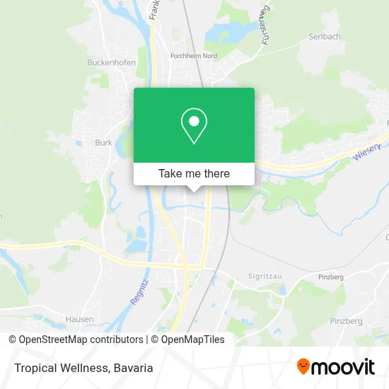 Tropical Wellness map