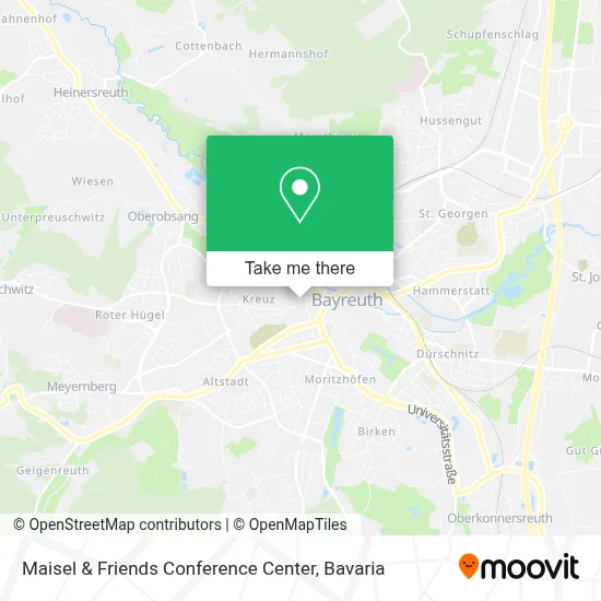 Maisel & Friends Conference Center map