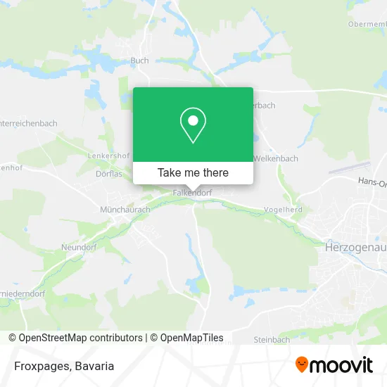 Froxpages map