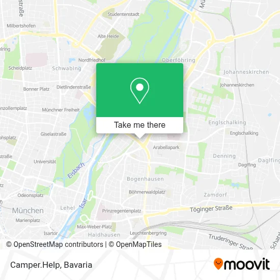 Camper.Help map
