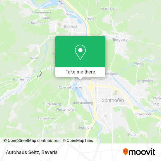 Autohaus Seitz map