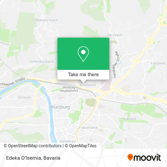 Edeka D'Isernia map