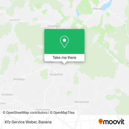 Kfz-Service Weber map