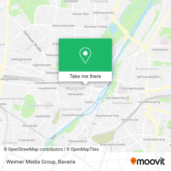 Weimer Media Group map