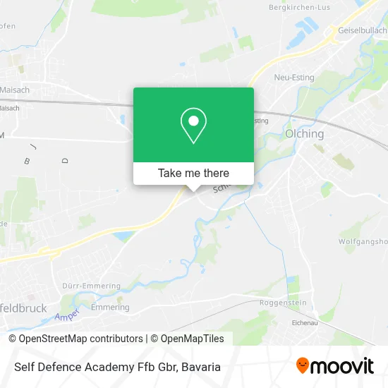 Self Defence Academy Ffb Gbr map