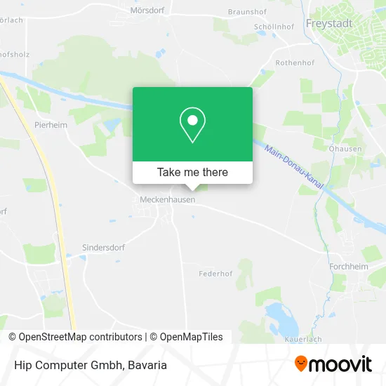 Hip Computer Gmbh map