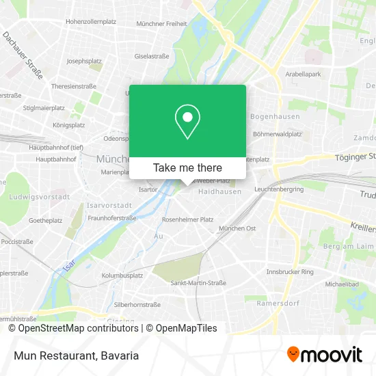 Mun Restaurant map