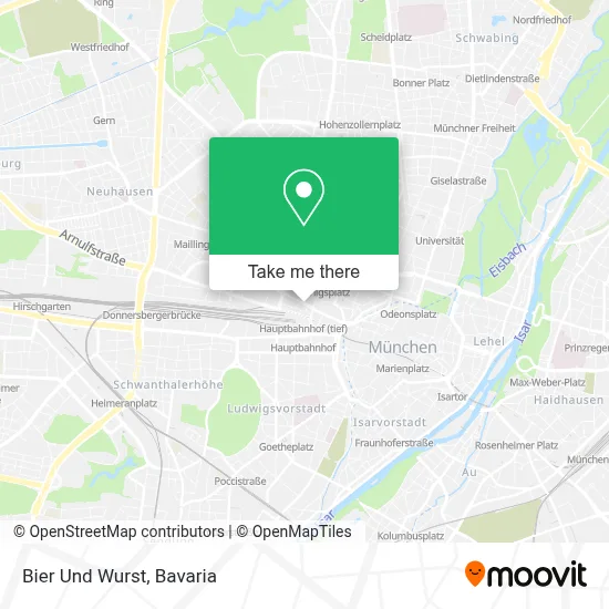 Bier Und Wurst map