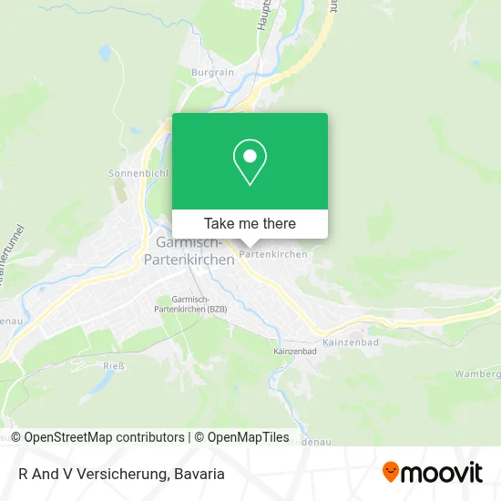 R And V Versicherung map