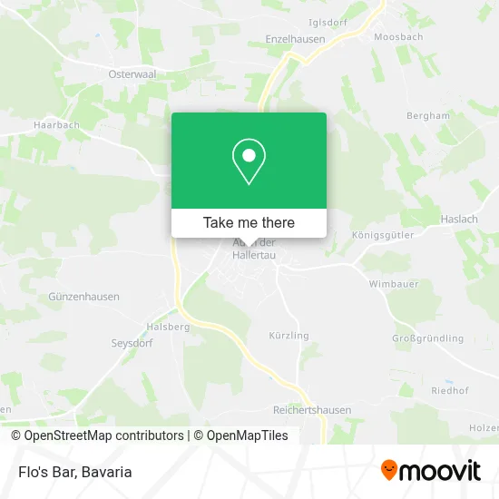 Flo's Bar map