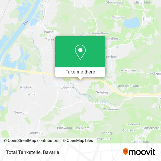 Total Tankstelle map