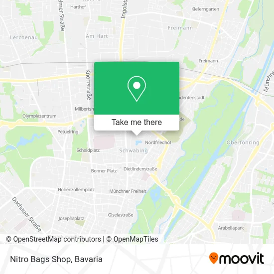 Nitro Bags Shop map
