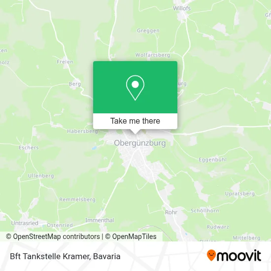 Bft Tankstelle Kramer map