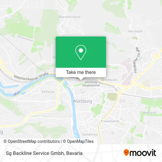 Sg Backline Service Gmbh map
