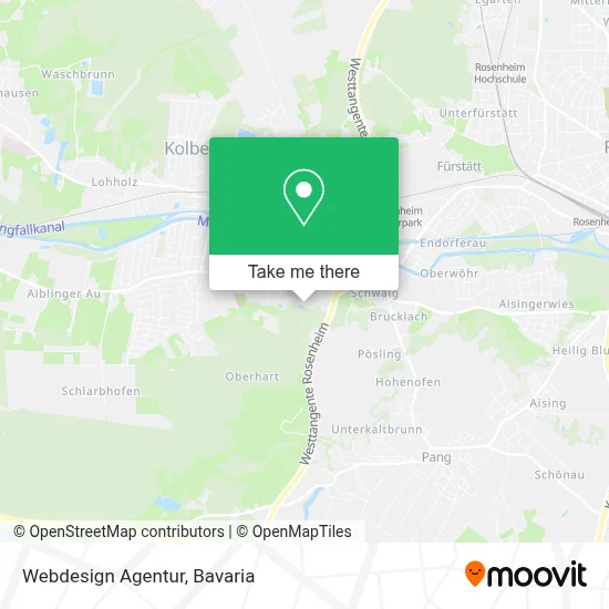 Webdesign Agentur map