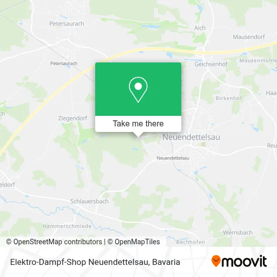 Elektro-Dampf-Shop Neuendettelsau map