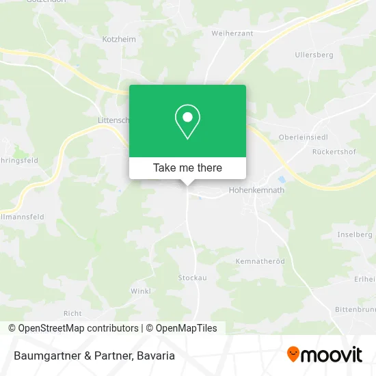 Baumgartner & Partner map